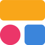 Softr logo in White background