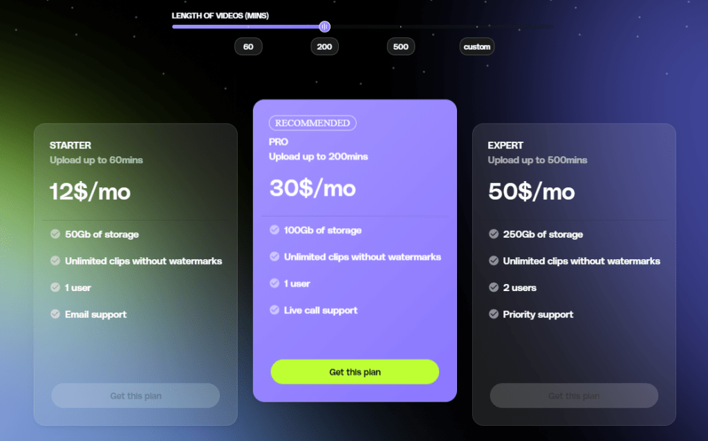 Qlip Pricing