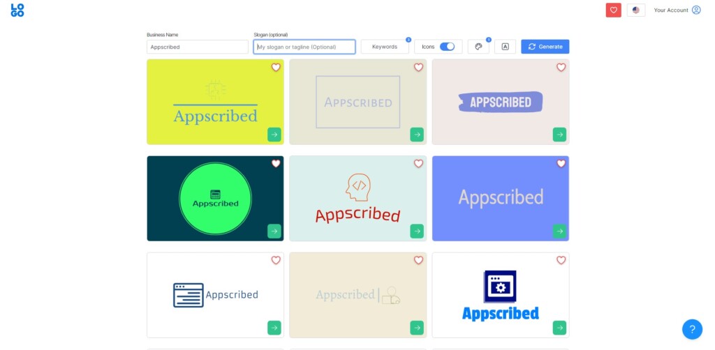 logo.com AI logo generator