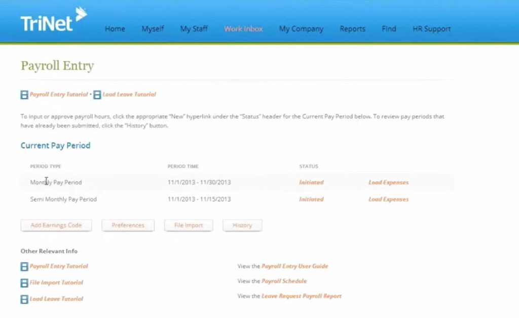 Best Free Payroll Softwares - TriNet