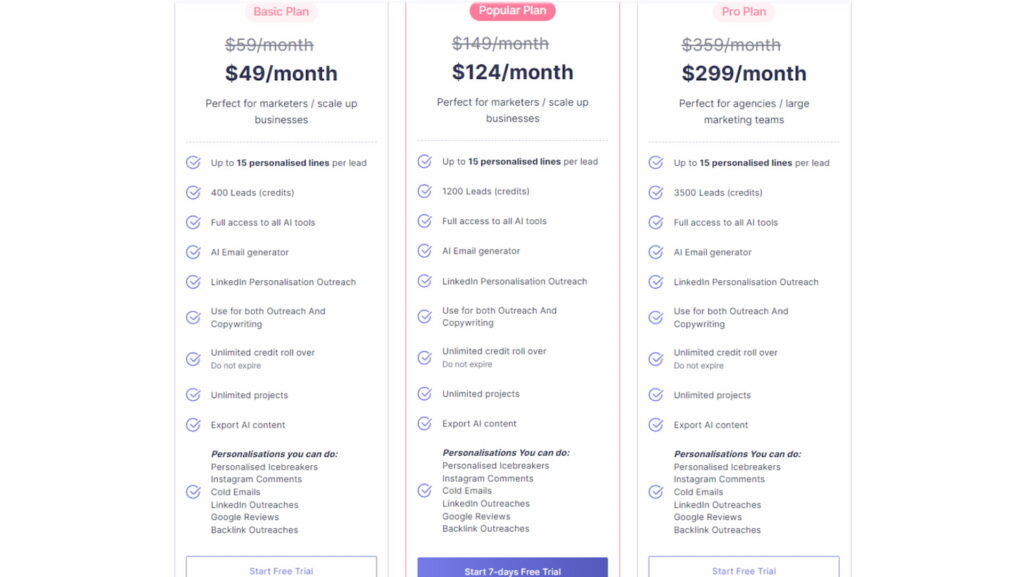 Smartwriter.ai - Pricing