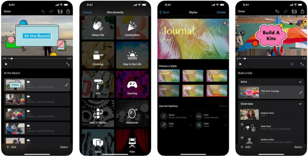 Tiktok Editing Apps - iMovie
