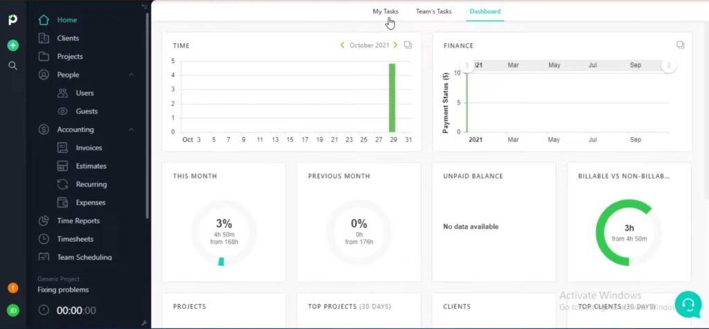 Best Free Project Management Software - Paymo