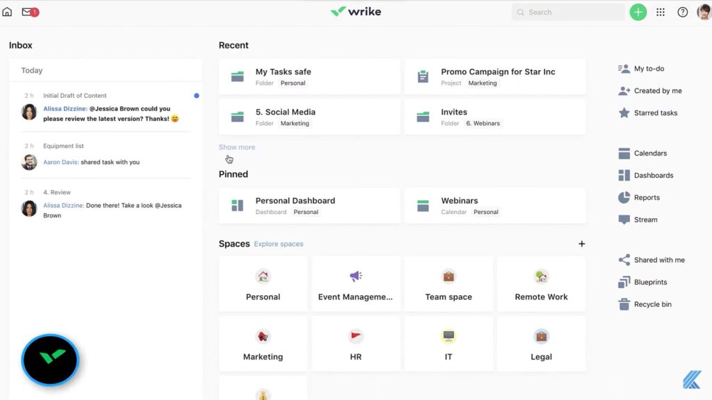 Best Free Project Management Software - Wrike