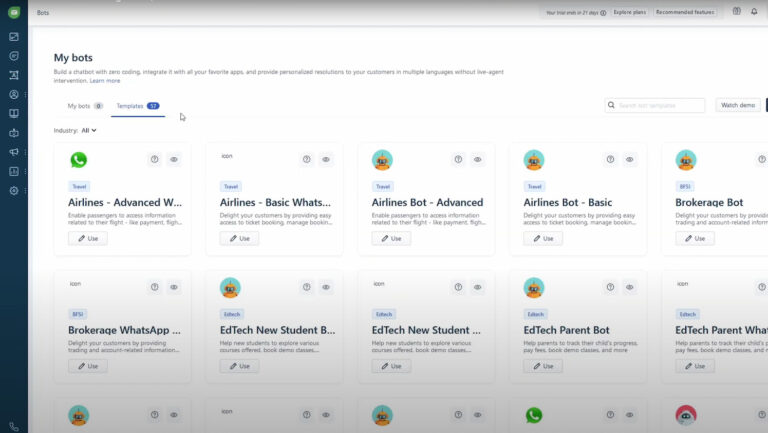 Freshchat - Bots