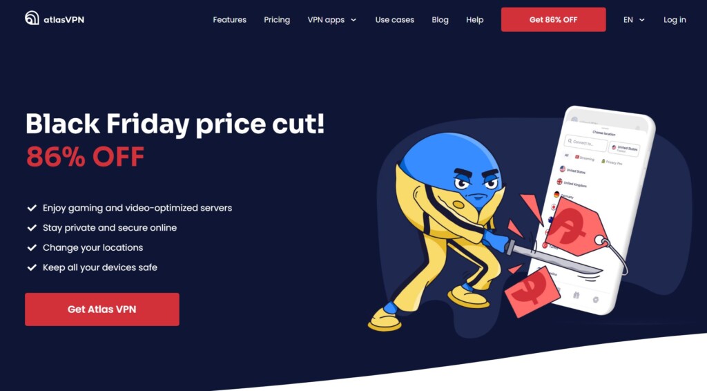 VPN Black Friday deal - AtlasVPN