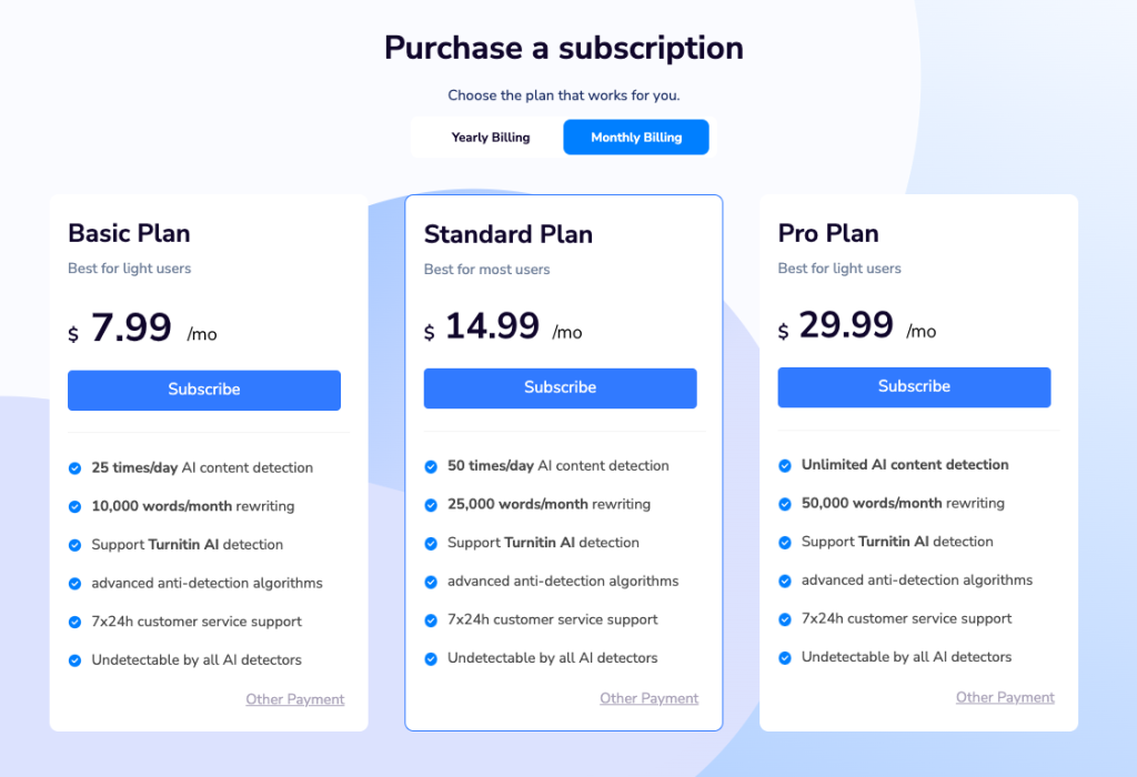 ai-undetect-ai-text-humanizer-price