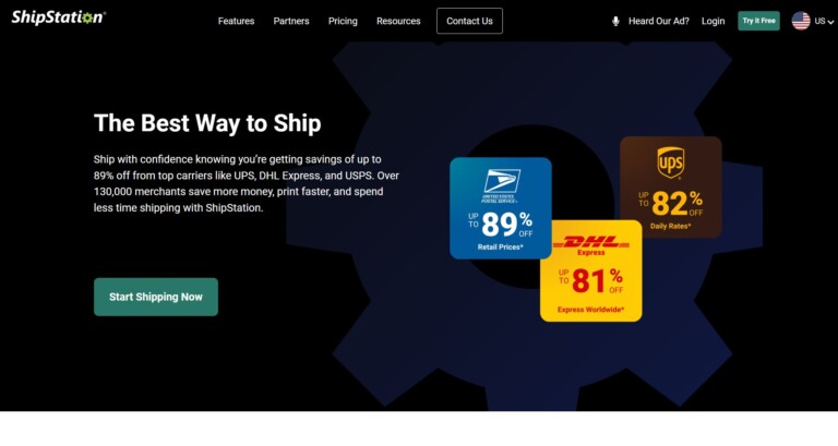 ShipStation Review - Homepage