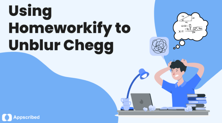 Unblur Chegg with Homeworkify and Other Alternatives