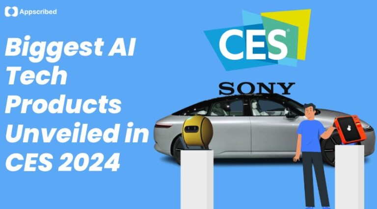 Biggest AI Tech Products Unveiled in CES 2024