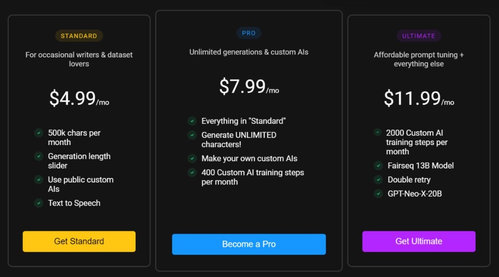 Holo AI Pricing