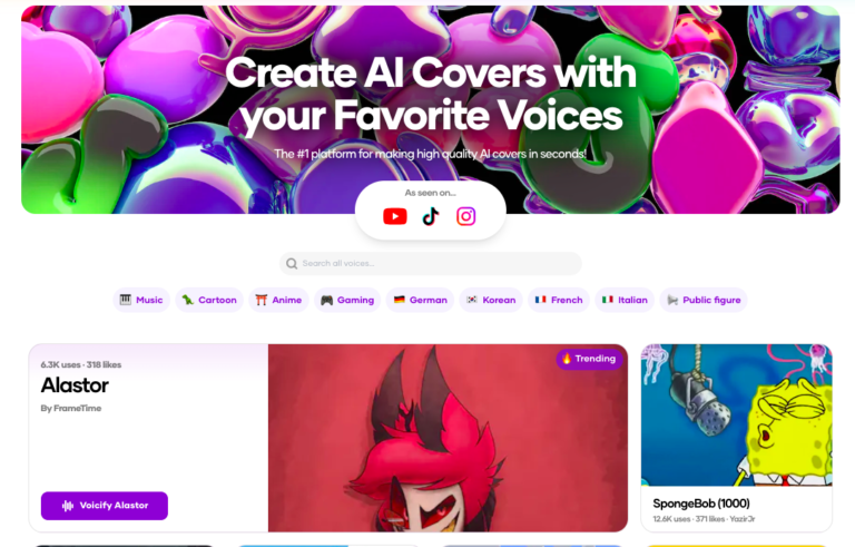 Voicify Features