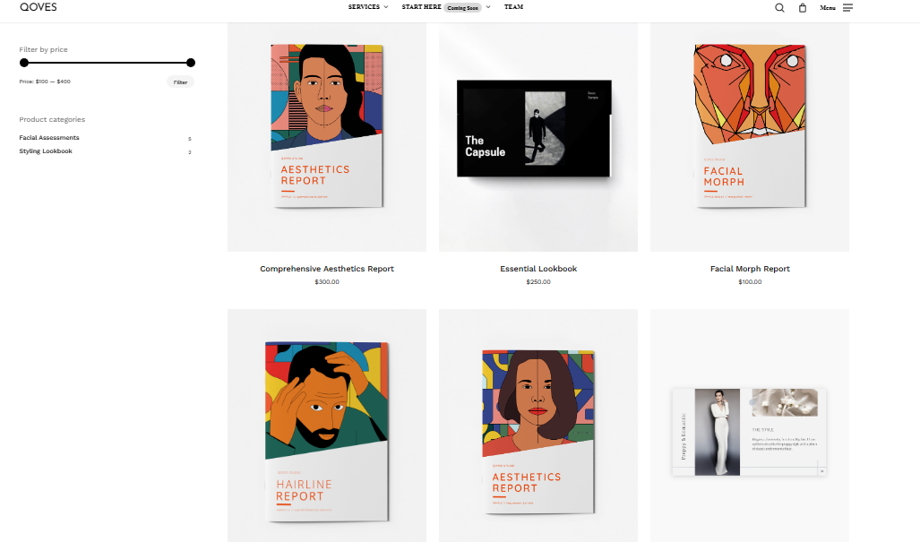 QOVES Facial Assessment Tool AIpowered Skin Analysis