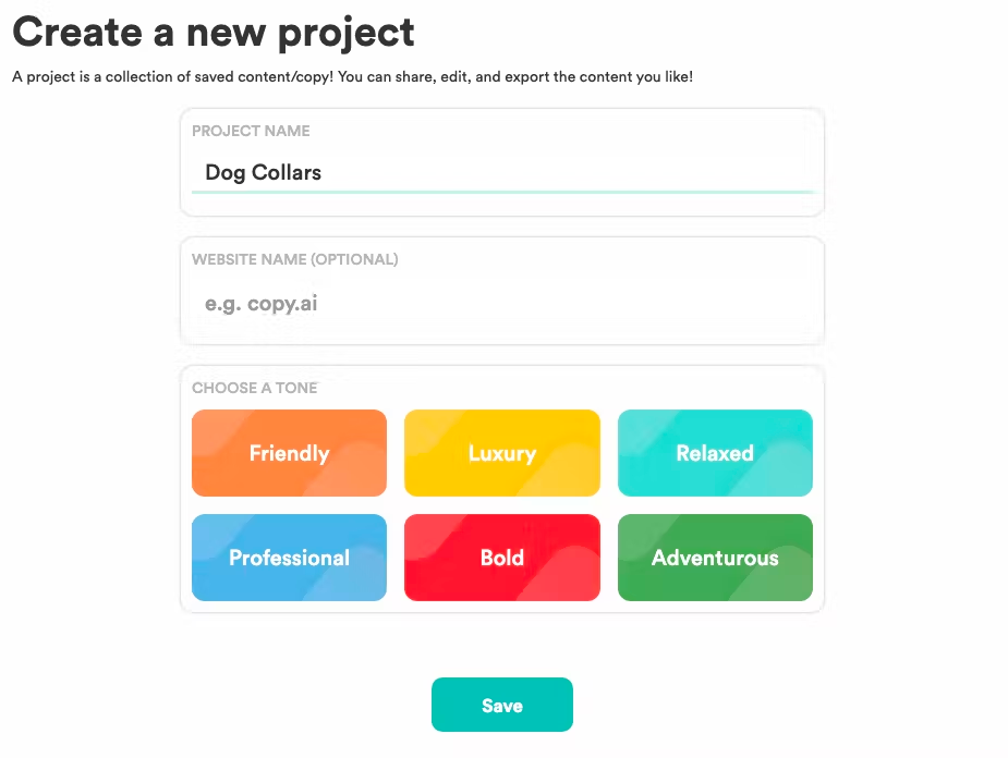Copy AI Tone Consistency