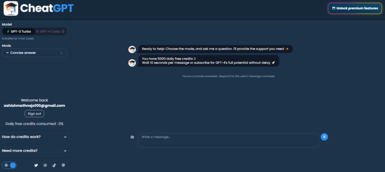 cheatgpt review model