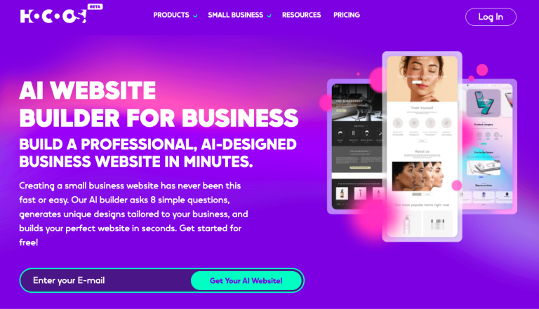 Hocoos-ai-website-builder
