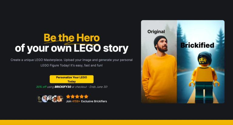 personalized LEGO minifigure