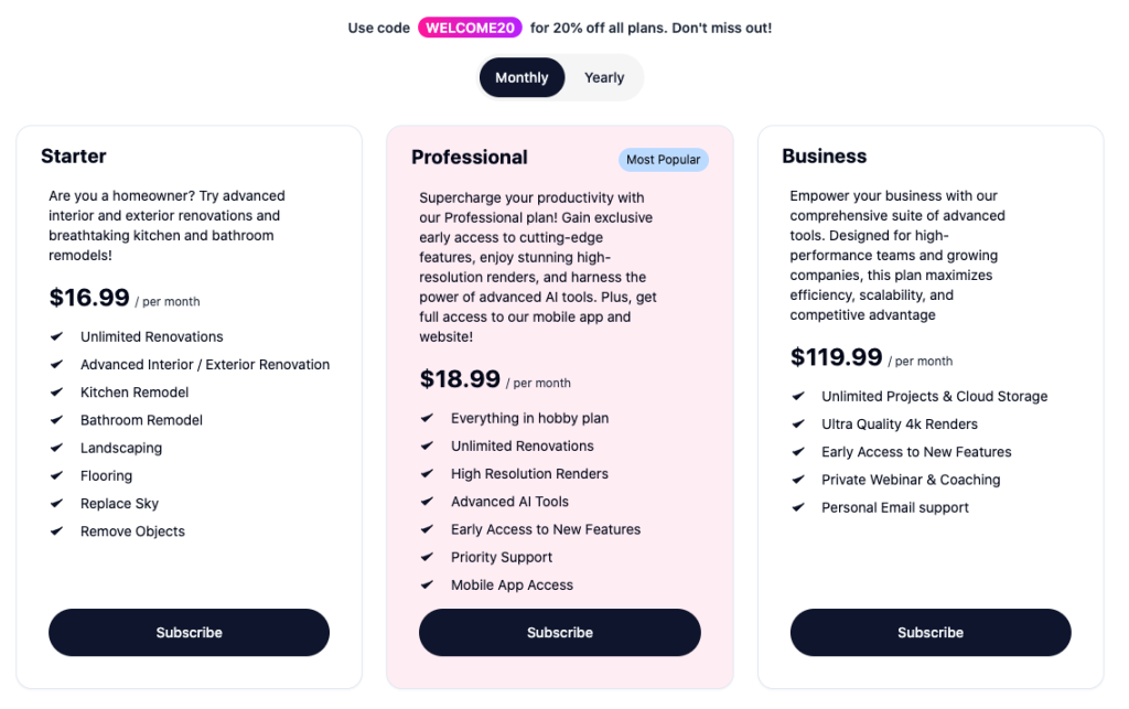 renovate-ai-pricing