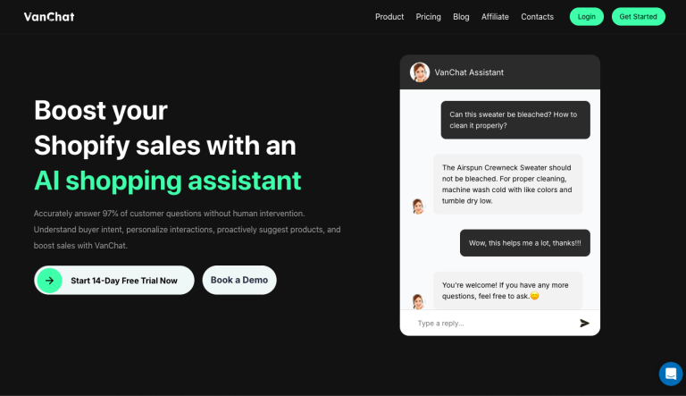 vanchat-shopify-sales-assistant
