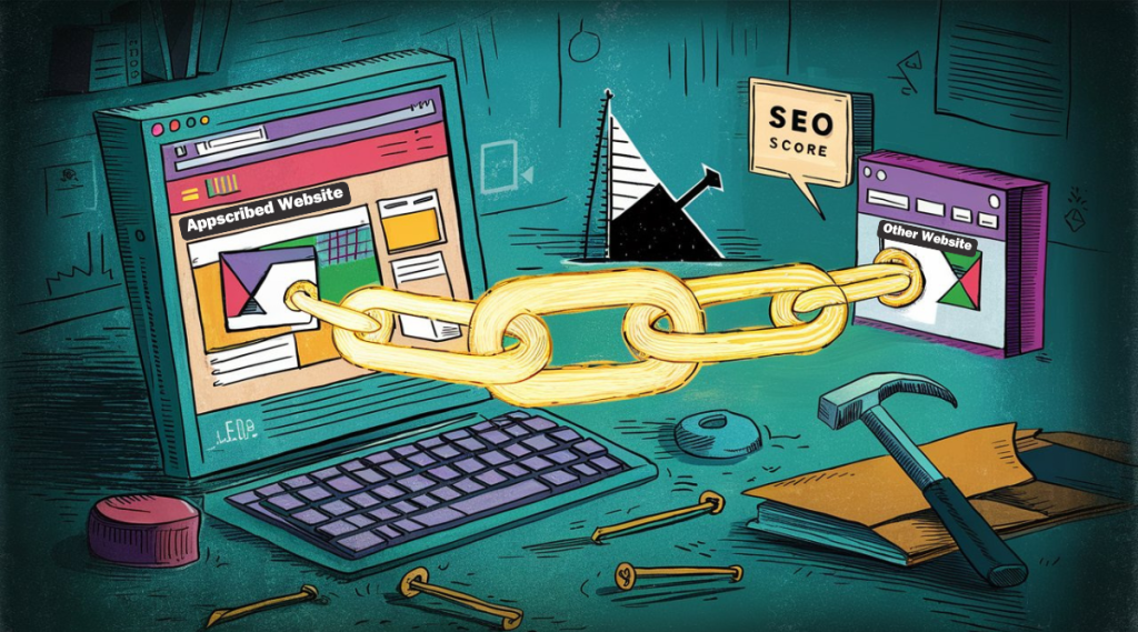 Building High-Quality Backlinks illustration