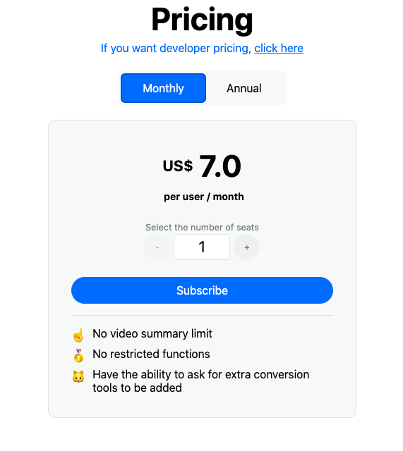 tldw-ai-pricing