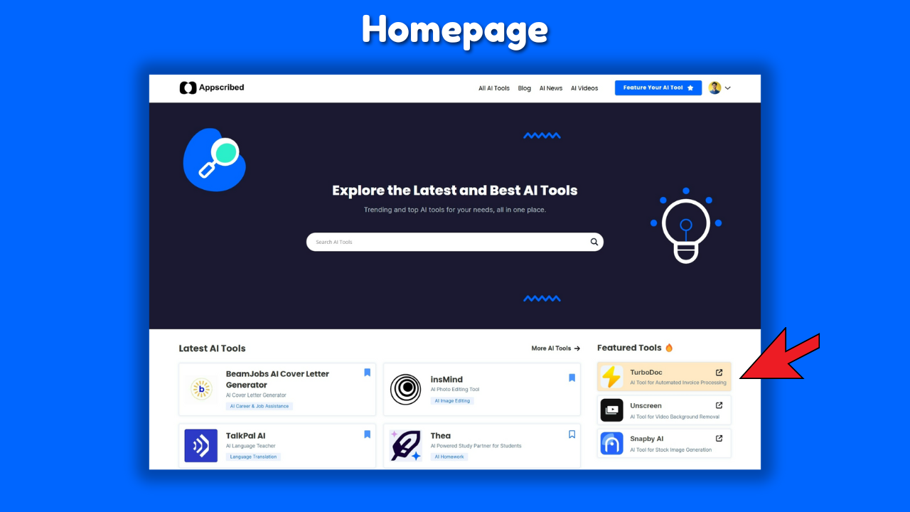 Homepage