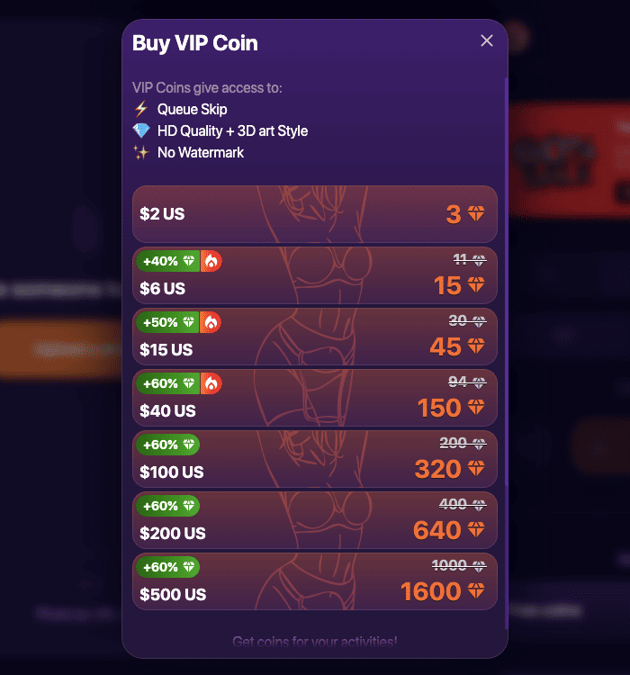 drawnudes-ai-pricing