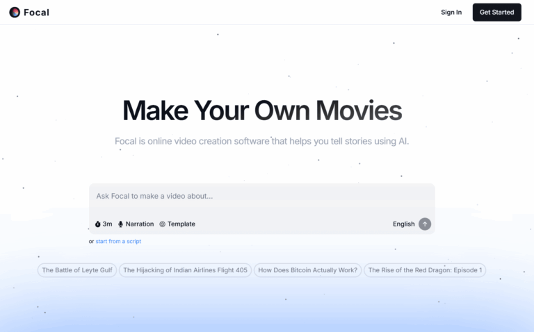 FocalML Homepage