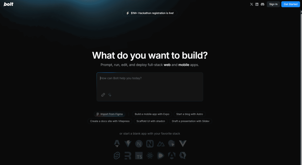 bolt vibe coding