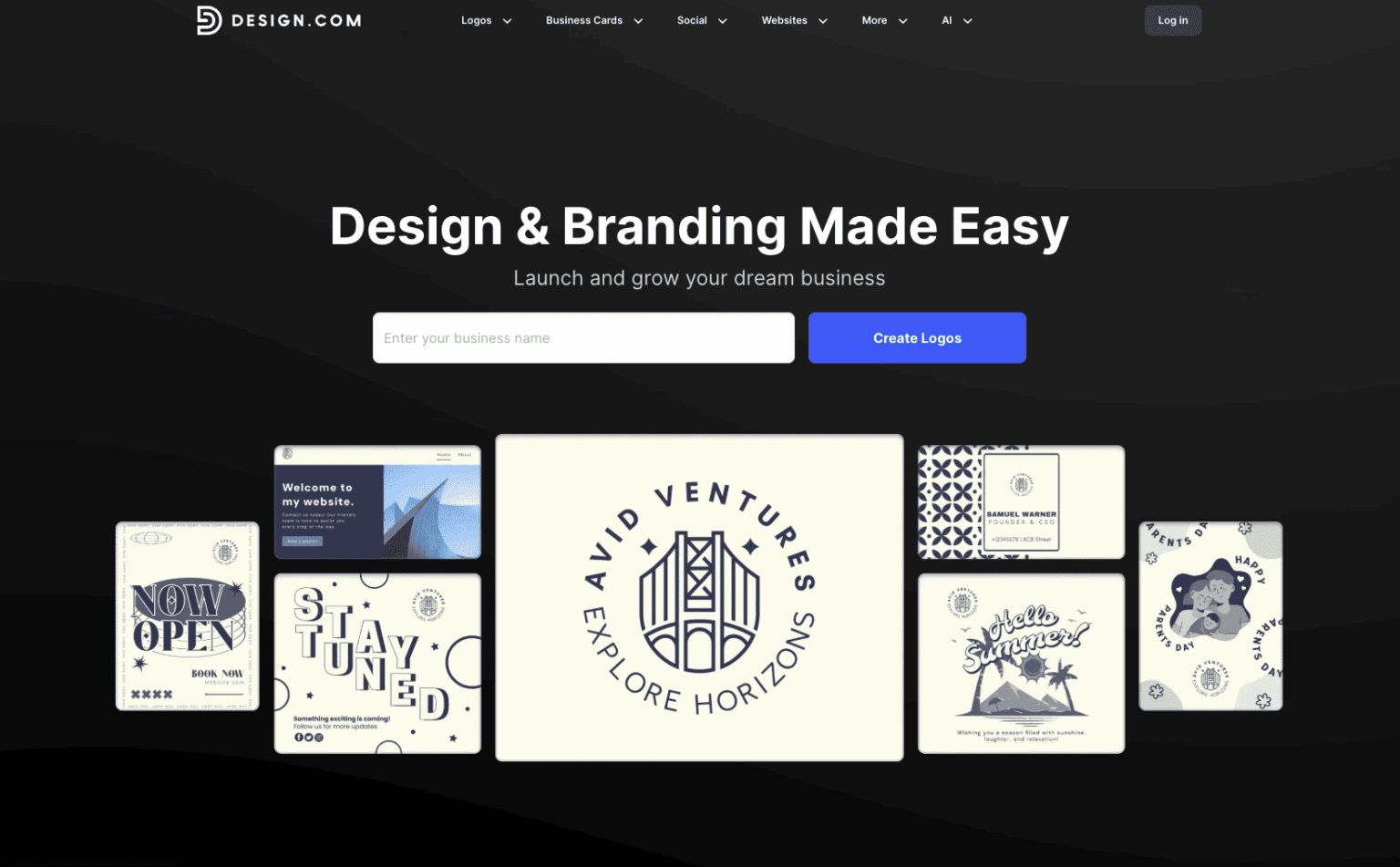 Design.com: Logo, Graphics And AI Design Tools | Appscribed