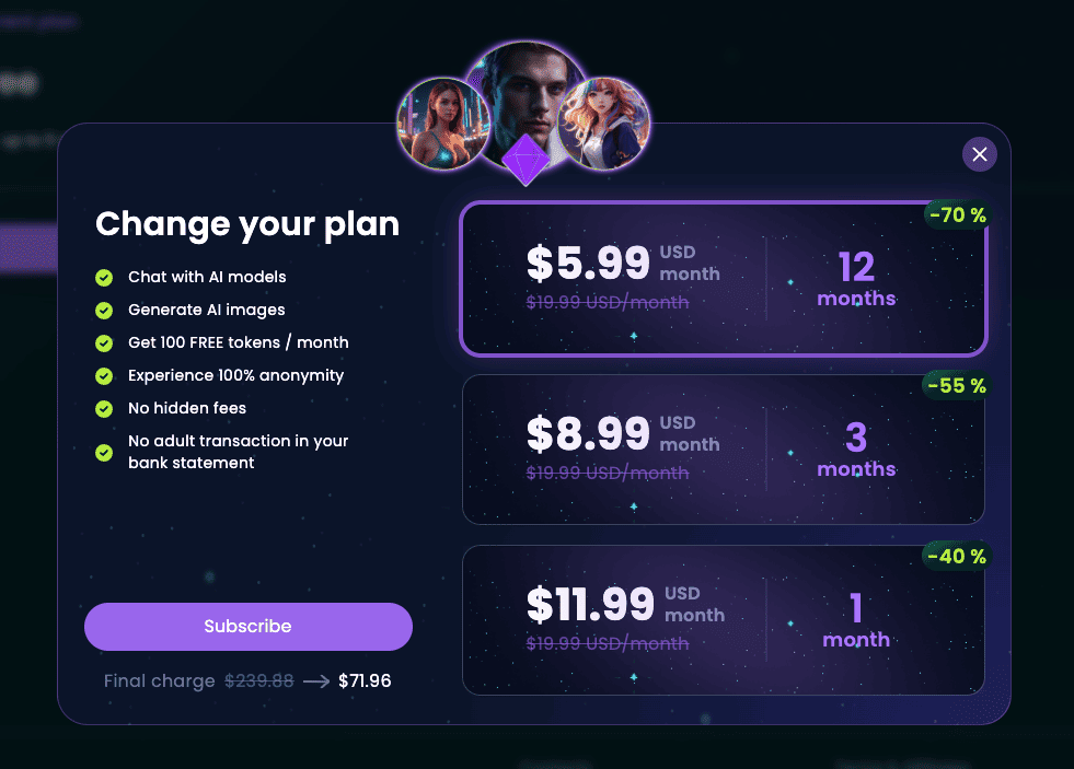 Infatuated ai Pricing