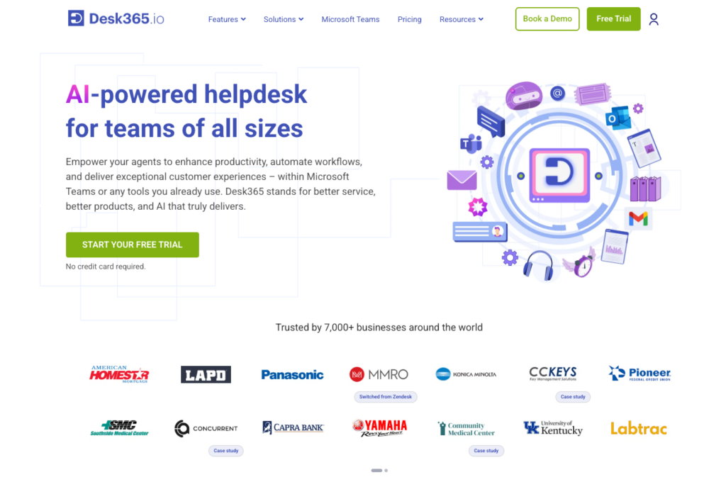 Desk365 ticketing system review