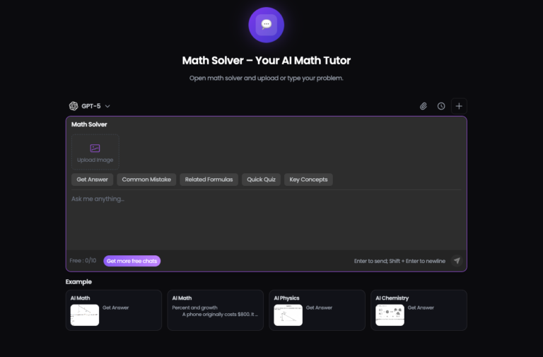 Arting ai math solver