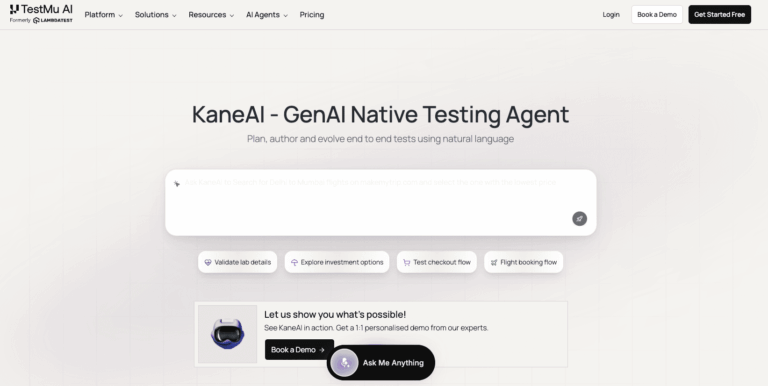 kane ai homepage