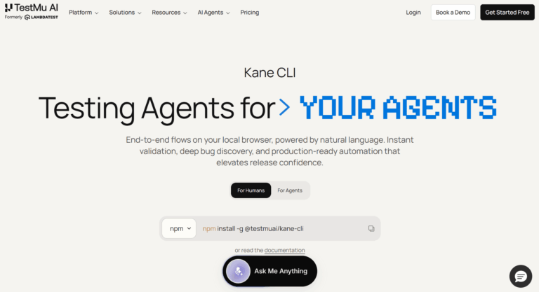 Kane CLI Homepage