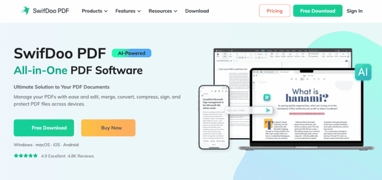 Swifdoo pdf Homepage