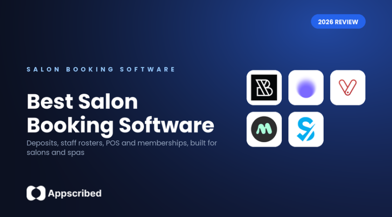Best Salon Booking Software - Appscribed 2026 guide