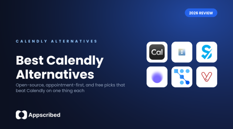 Best Calendly Alternatives - Appscribed 2026 guide