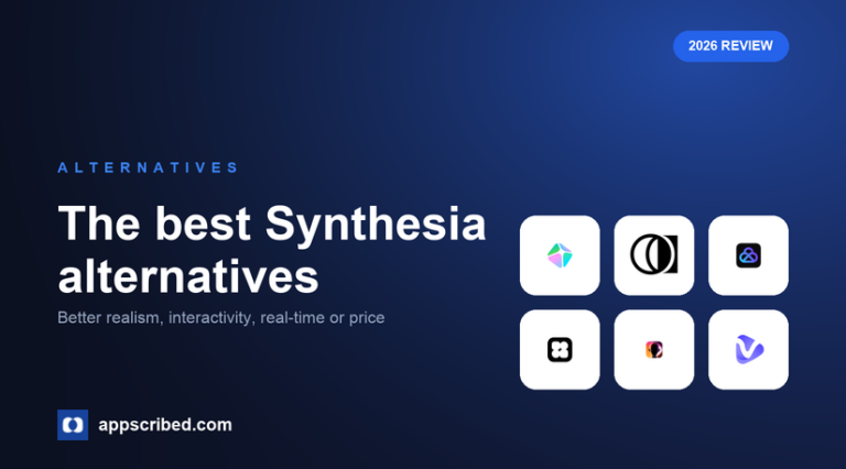 The best Synthesia alternatives - Appscribed 2026 guide