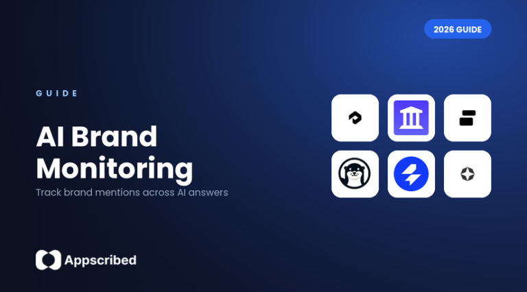 AI Brand Monitoring - Appscribed 2026 guide