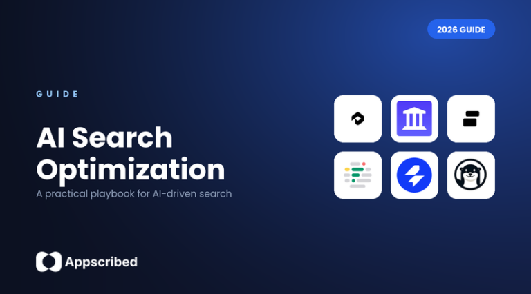 AI Search Optimization - Appscribed 2026 guide