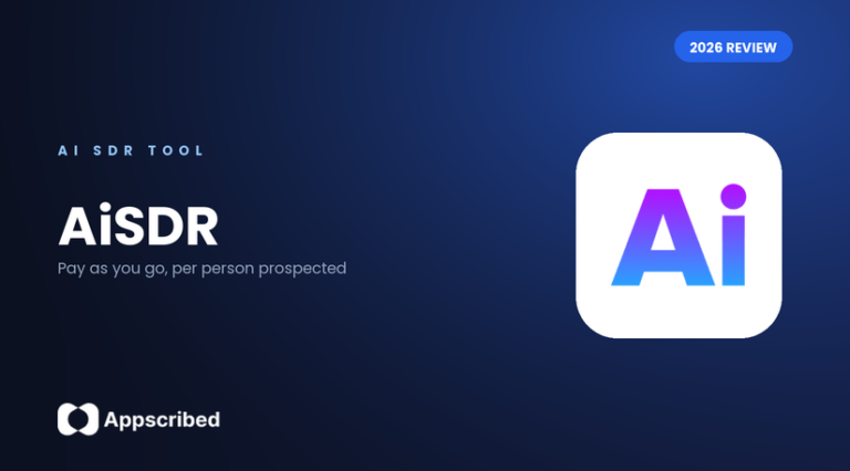 AiSDR review - Appscribed 2026 guide