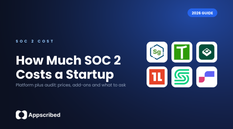 How much a SOC 2 costs a startup in 2026: platform prices, add-on prices and what the audit adds